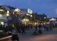 View of Pier 39 complex in San Francisco